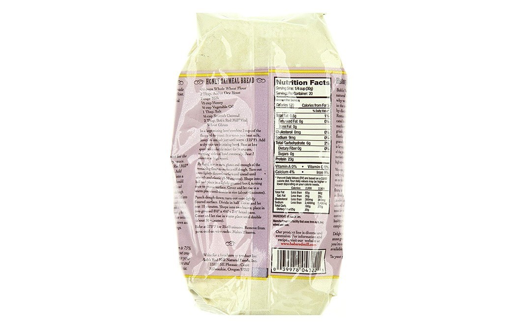 Bob's Red Mill Vital Wheat Gluten    Pack  623 grams